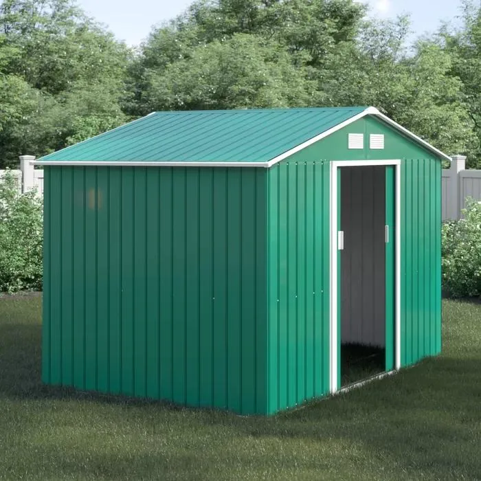 6 FT. W X 4 FT. D Yardmaster Home Outside Metal Garden Tool Shed