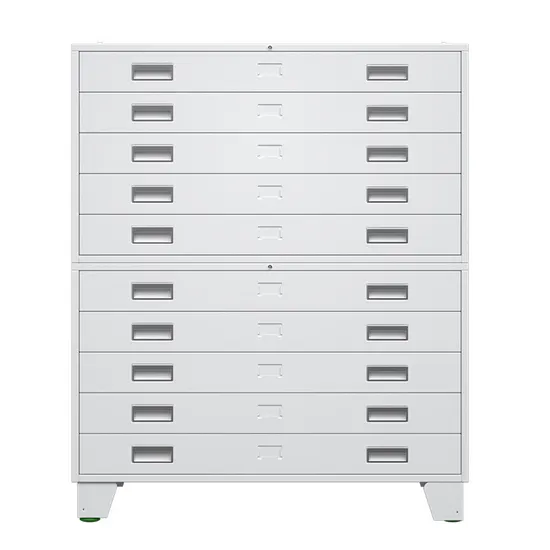 Steel Office Architectural Drawing Storage Filing A0 Architect Drawer File Cabinet