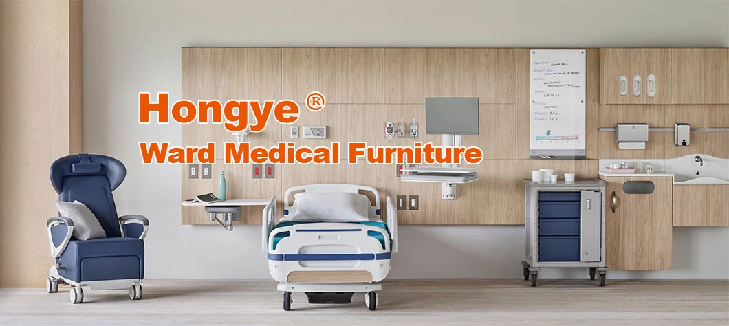 China Medical Furniture Factory Made Hot Sales Medical Ward ABS Bedside Locker in Hospital