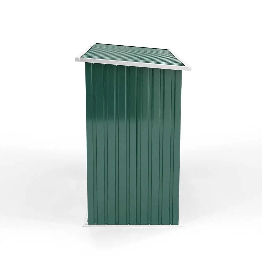 Hot Sale Building Garden Sheds Storage Portable Metal Green Waterproof Home Outdoor Metal Tools Storage Shed with Lockable