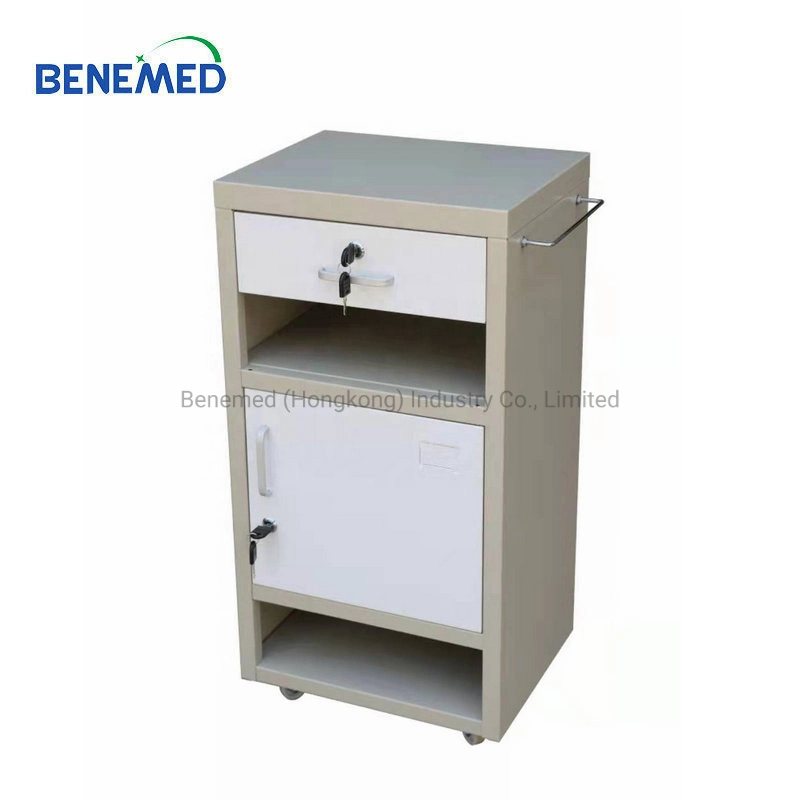 ABS Bedside Cabinet Table ABS Medical Locker Bm-C0528