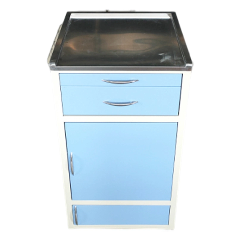 Low Price Stainless Steel New Mecan ABS Bedside Cabinet for Hospital Locker