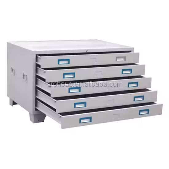 Steel Office Architectural Drawing Storage Filing A0 Architect Drawer File Cabinet
