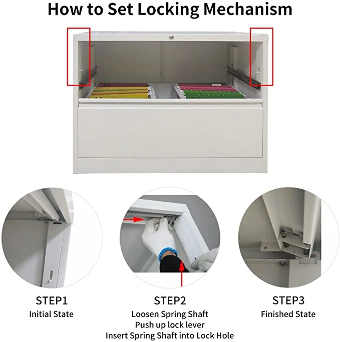 3 Layer Lateral Filing Cabinets Steel Cabinet 3 Drawer File Cabinet Drawer Laterales Cabinet