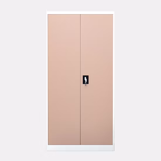 발이 높은 금속 강철 캐비닛, 체육관 사물함, 학교 사물함, 단일 도어 사물함