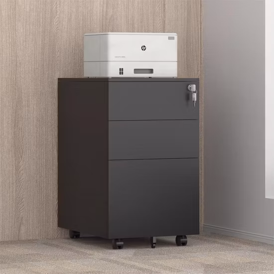 소형 측면 서류 캐비넷, 측면 서류 캐비넷 조합, 서랍이 있는 사무실 서류 캐비넷