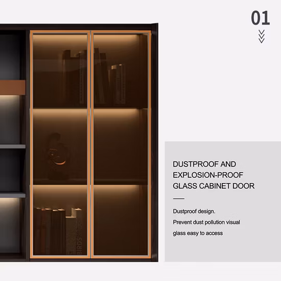 경쟁력 있는 가격, 오픈 리셉션, 고급스러운 카타르 4면 서랍 책장 및 목재 서류 캐비넷