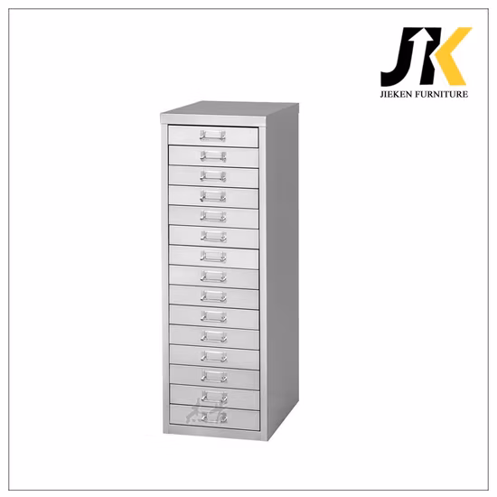 10개의 서랍이 있는 보관 캐비닛, 사물함이 있는 도면 캐비닛, 강철 사물함