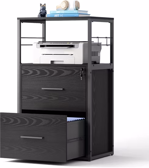 Gdlt 사무용 가구 3 서랍 측 서류 캐비넷 서류 캐비넷 금속 강철