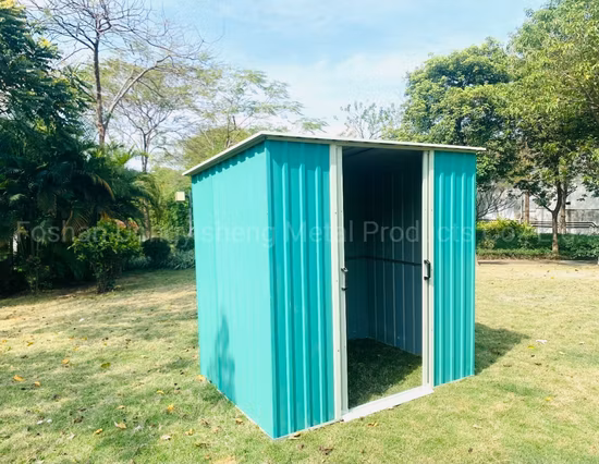 뒤뜰 금속 창고 RDS6X4-GS2를 조립하기 쉬운 금속 보관 도구 창고