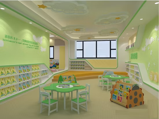 어린이집용 목재가구, 어린이집용 유아가구, 학교 수업용 가구, 유치원 및 유아용 가구 도매