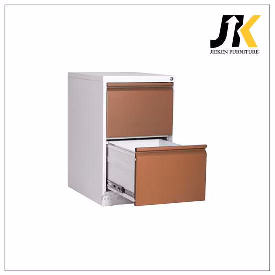 직접 판매로 제작된 철제 측면 서류 캐비넷(서랍 2개 포함)